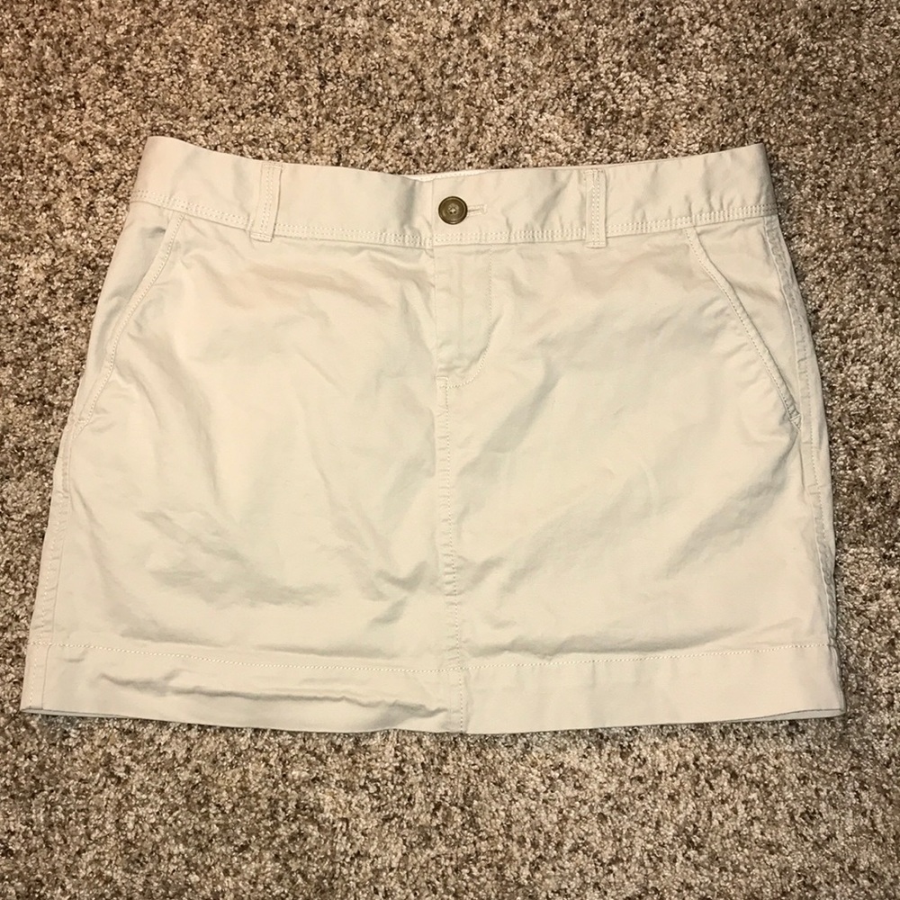 🔥Old Navy Khaki Mini Skirt - 4